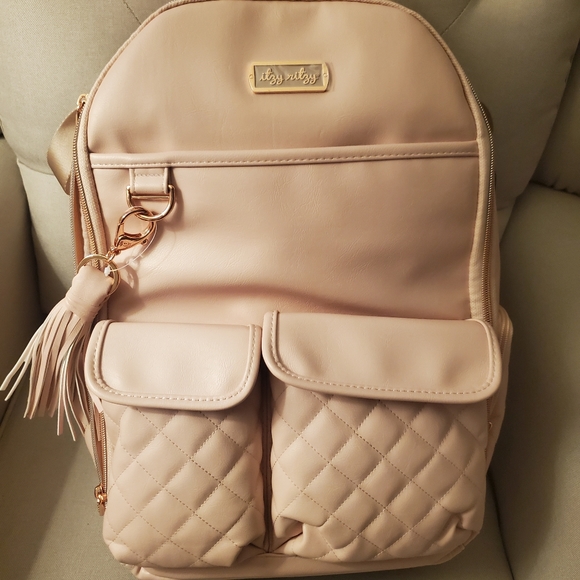 New Itzy Ritzy Blush Pink Diaper Bag